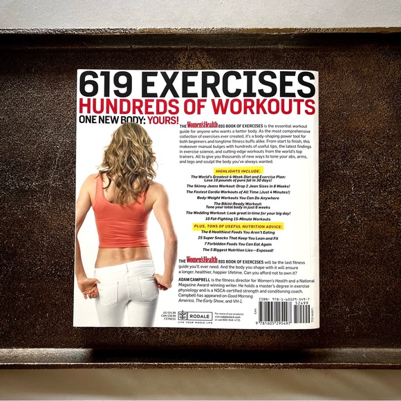 BOOK • “The Woman’s Health Big Book of Exercises” Fitness Book • - Picture 11 of 12